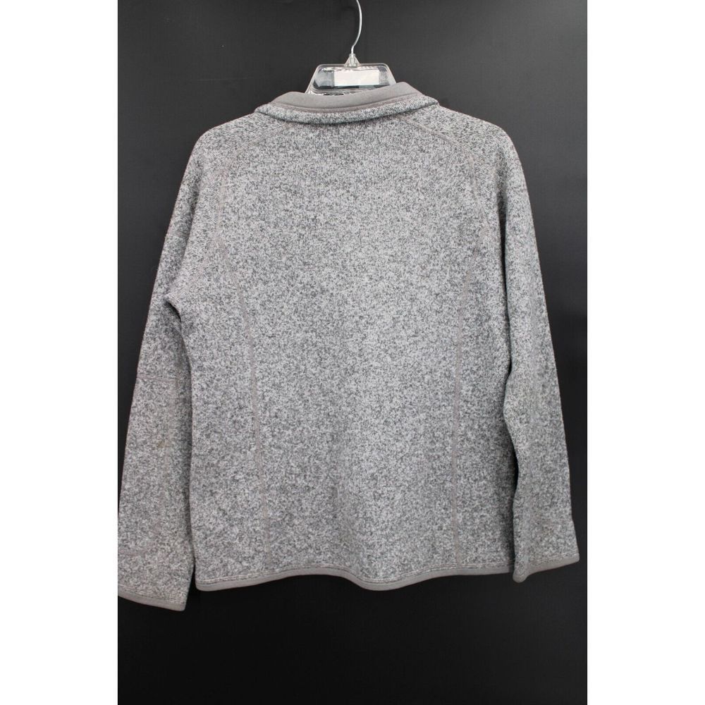 Patagonia Womens 1/2 Zip Better Sweater Size Large GRAY - Picture 6 of 8